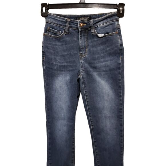 Judy Blue Skinny Fit Jeans Womens Size 1/25 Distressed - Picture 5 of 10